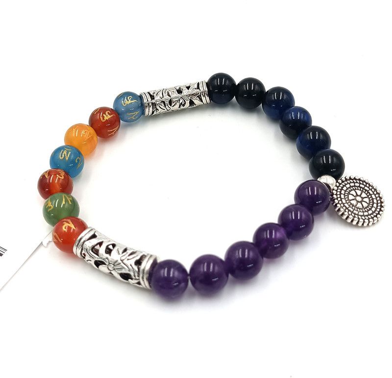 Stone Quartz Charm Bracelet
