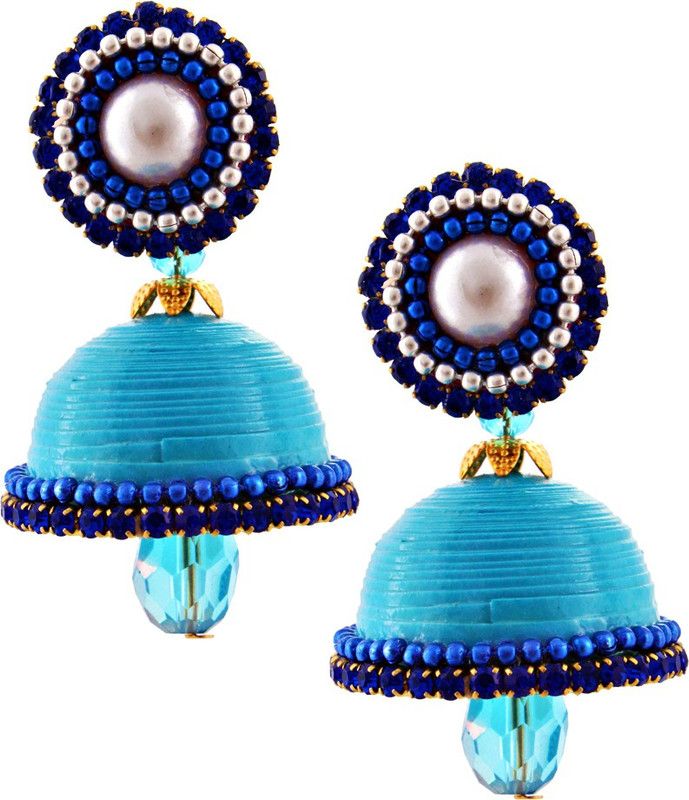 EAR155 Paper Jhumki Earring