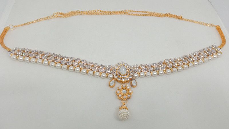 DF13 Brass White, Gold Kamarband
