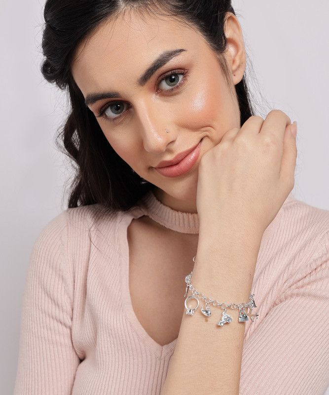 Copper Silver Coated Bracelet