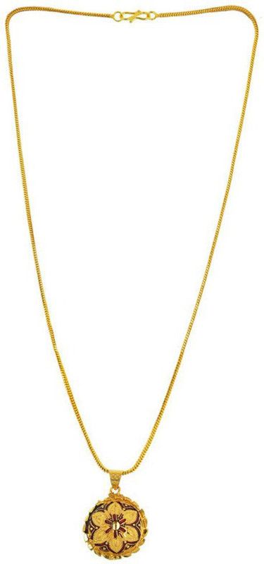 SH_HK-Round_flower2-2021 Gold-plated Brass