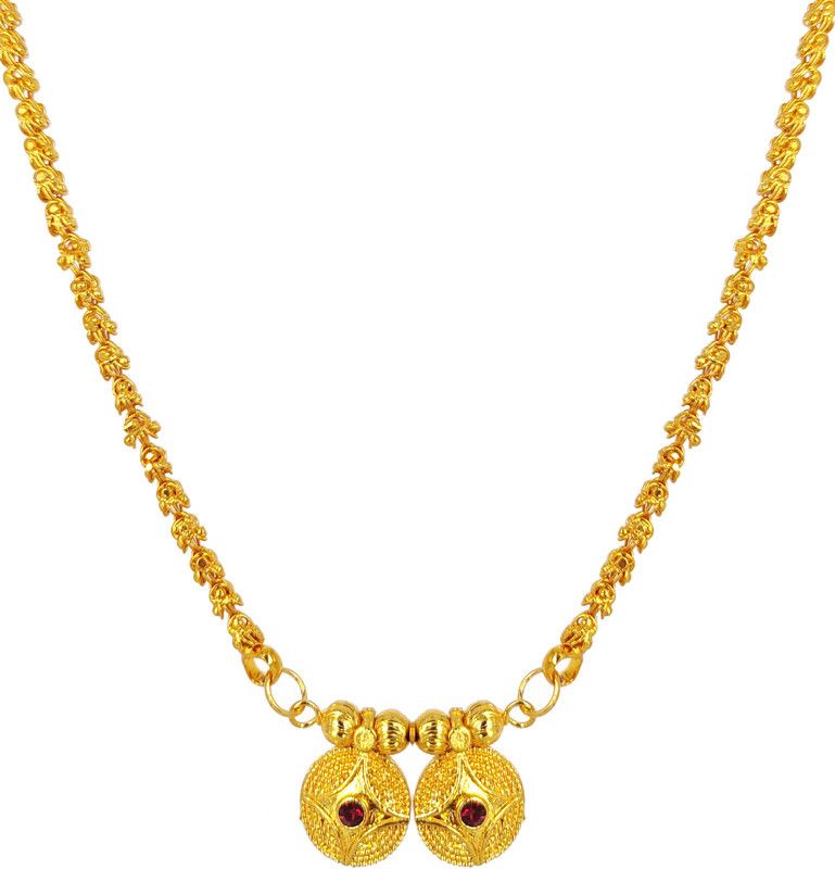Gold Plated Letest & Designer VATI Mangalsutra For Women_100619 Alloy Mangalsutra