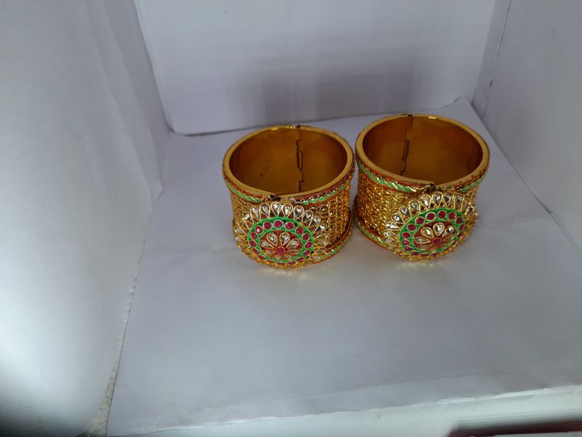 Alloy Gold-plated Cuff  (Pack of 2)