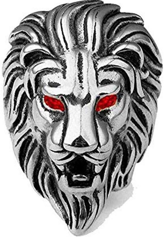 Stainless Steel Lion Face Ring For Men And Women Stainless Steel Ring