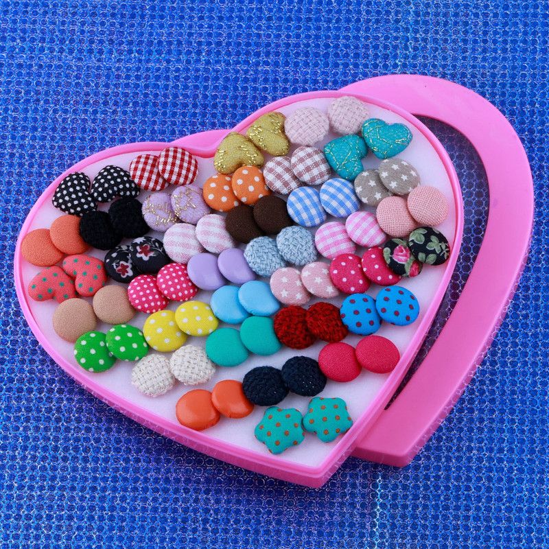 Stud Earring Lovely Multicolor Multi Designe Set Of 36 Earrings for girls Alloy Stud Earring