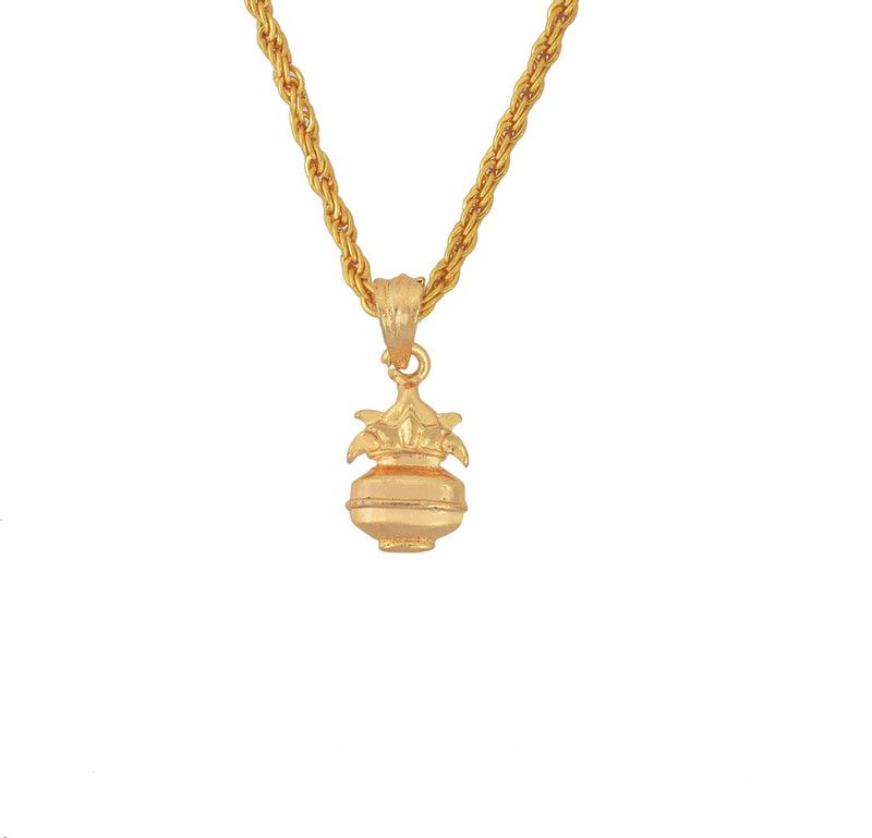 Brass Gold plated, Shirdi Sai baba blessing image pendant Men women Hindu god temple jewellery Gold-plated Brass Pendant