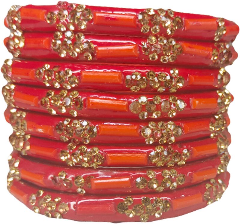 Glass Zircon, Beads Kada  (Pack of 8)