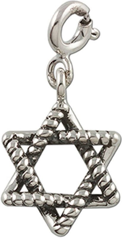 Fourseven Star of David Sterling Silver Link Charm