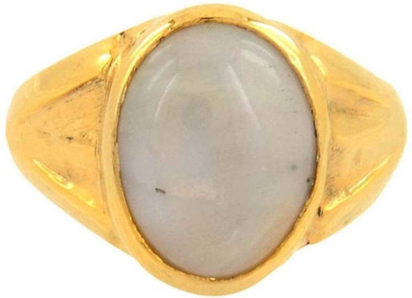 Silver Opal 800 Silver Plated Ring