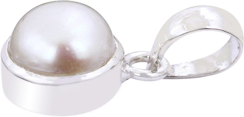 5.25 Ratti White Silver Pearl Stone Pendant