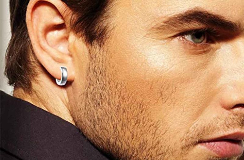 Stainless Steel Earring For Men And Women Metal Earring Set