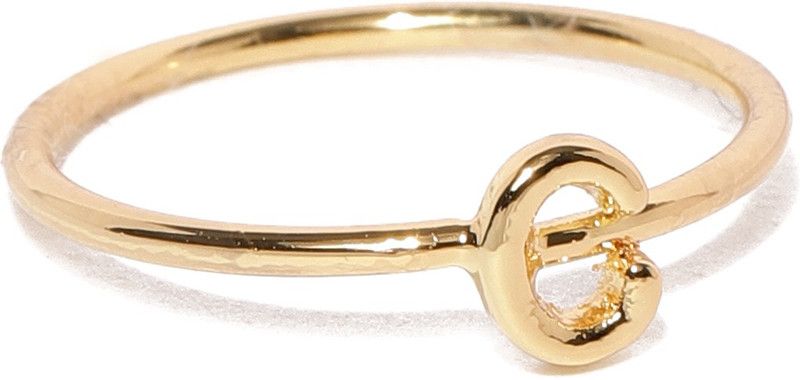 MN-49420281001 Zinc Chain Ring - Single Finger