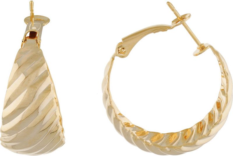 Stunning Alloy Hoop Earring