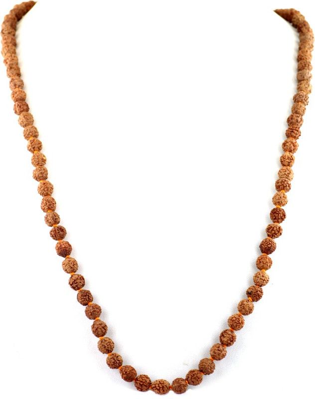 108 Beads Rudraksha Wood Necklace