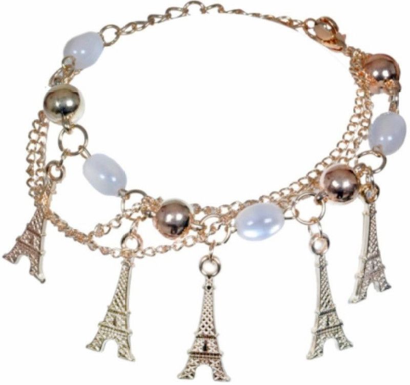 Metal Pearl Bracelet