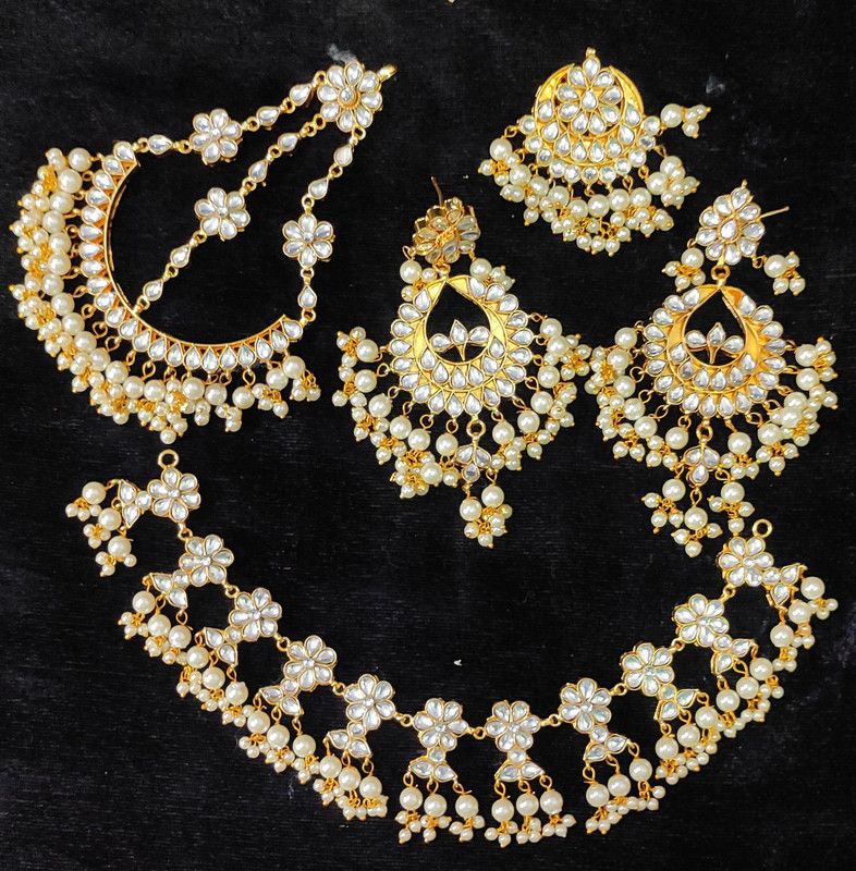 Copper Gold-plated Gold Jewel Set  (Pack of 2)