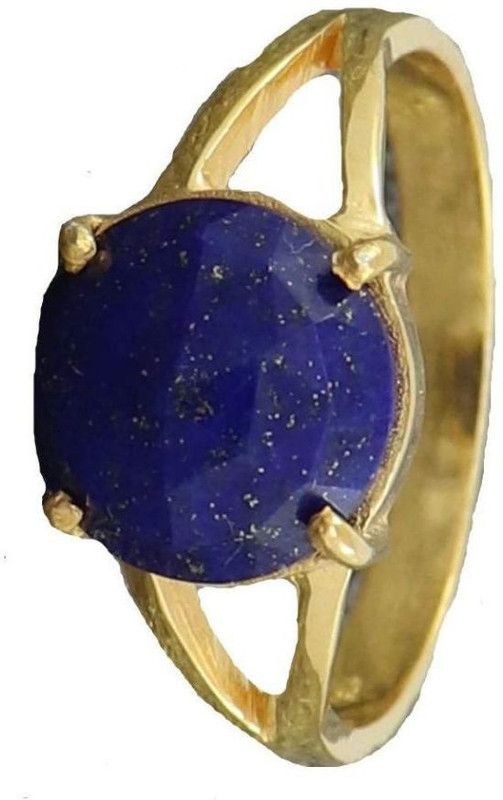 Copper Lapis Lazuli Gold Plated Ring