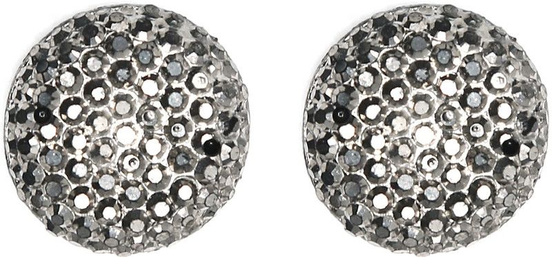 Mousy Dousy Grey_Plastic_bead Brooch  (Grey)