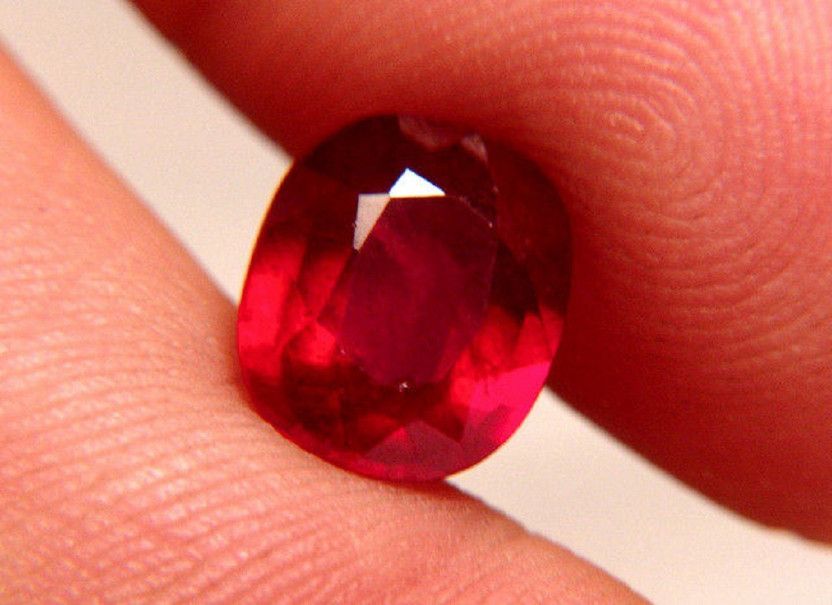 Gems Jewels Online Loose 8.25 Carat Certified Natural New Burma Ruby – Manik Stone Ruby Stone