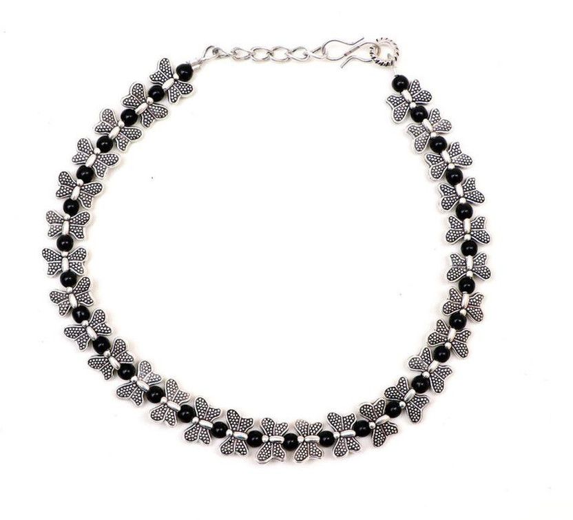 Metal Silver Bracelet Set