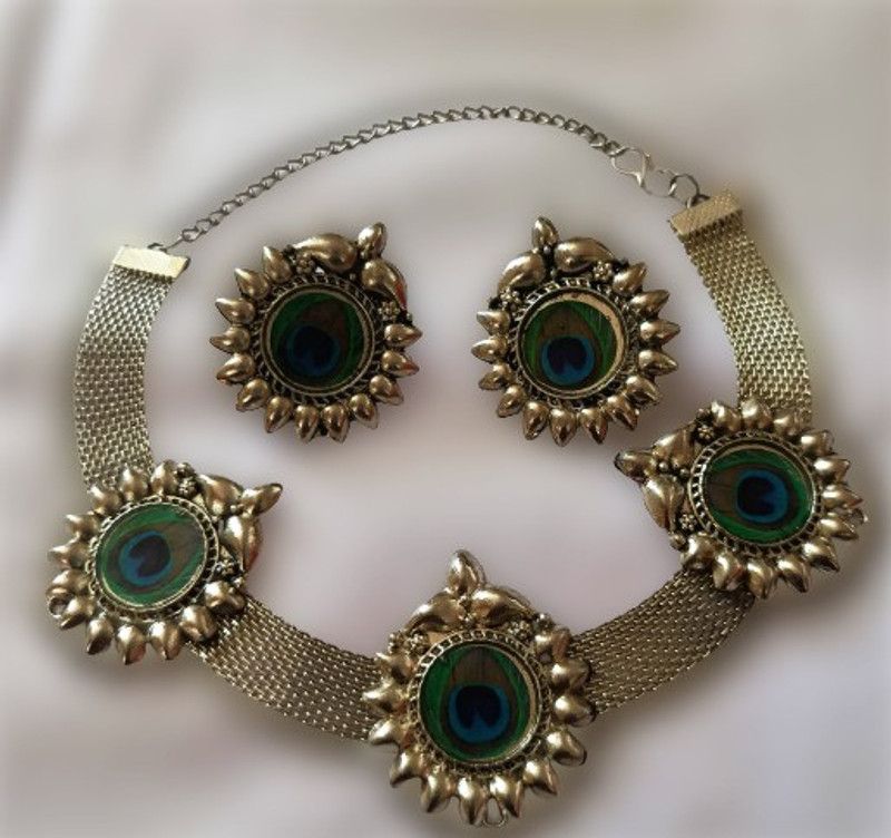 Aluminum Jewel Set  (Silver)