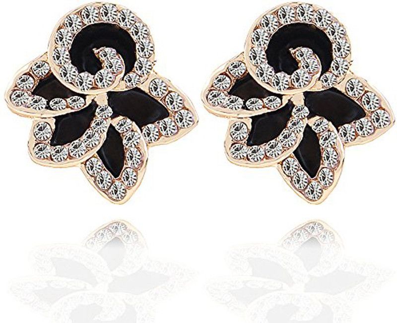 Italian Designer Collection Stud Earrings for Women Cubic Zirconia Alloy Stud Earring