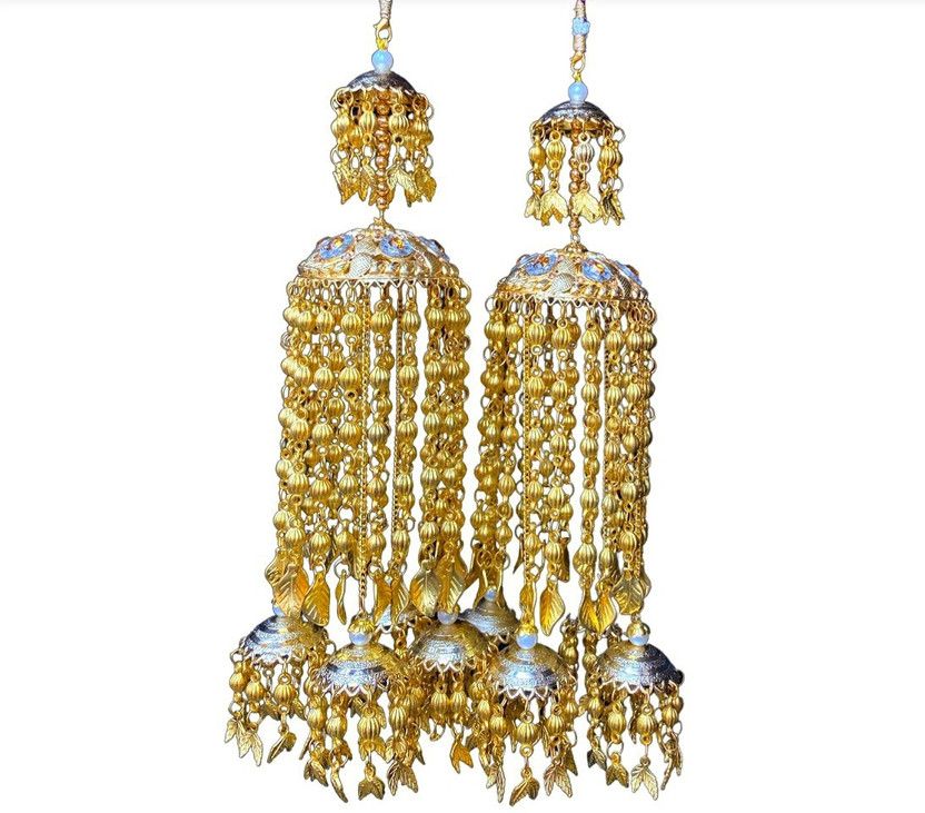 Copper Gold-plated Kalire  (Pack of 2)