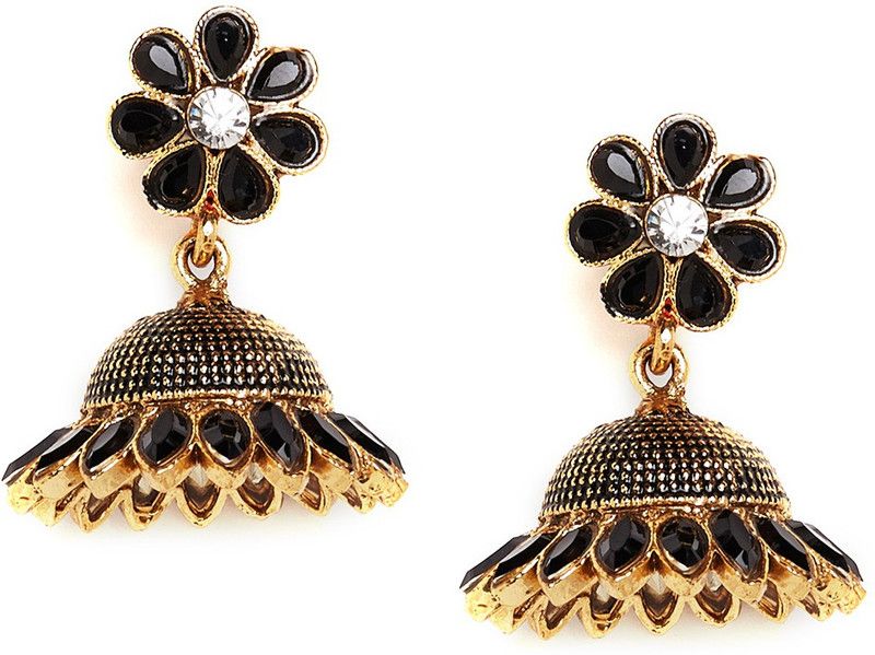 Statement Metal Jhumki Earring