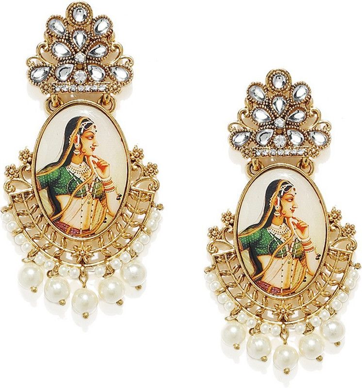 Padmavati Inspired Metal Drops & Danglers