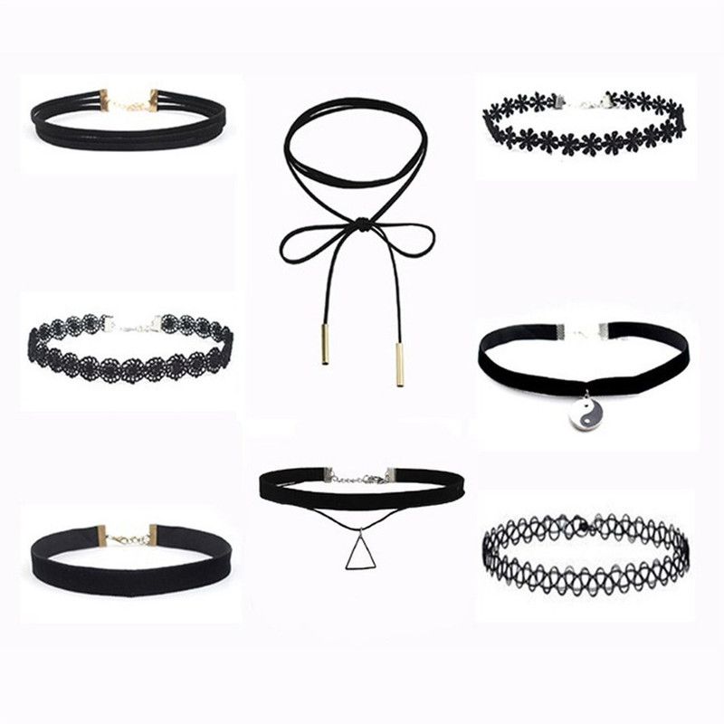 Cubic Zirconia Gold-plated Plated Crystal, Alloy Choker