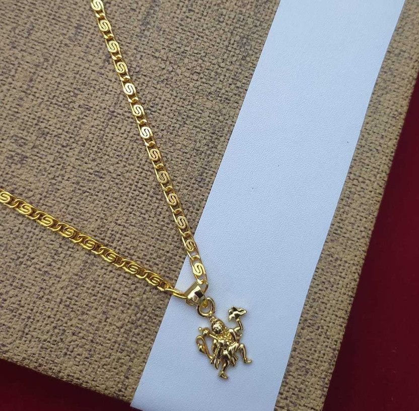Fli Jaleb chain Pawan Putra Gold-plated Plated Brass Chain