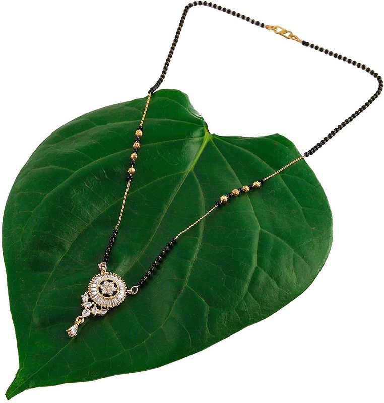Unique Fancy Mangalsutra for Fancy Women Crystal Mangalsutra