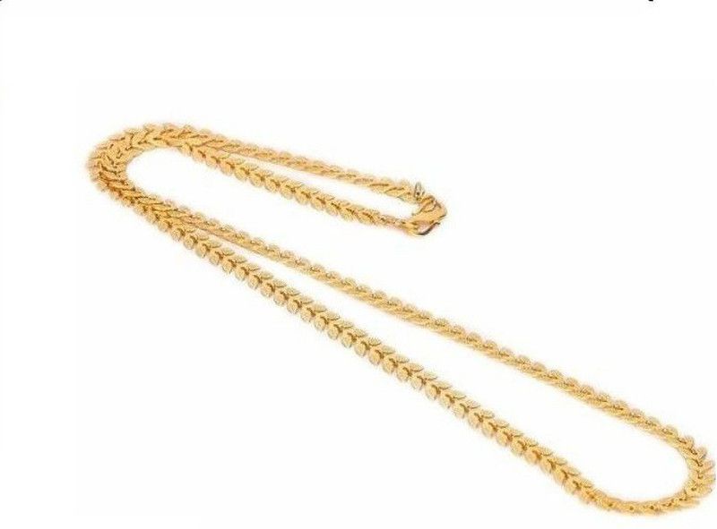 Butterfly Style Gold-plated Plated Brass Chain