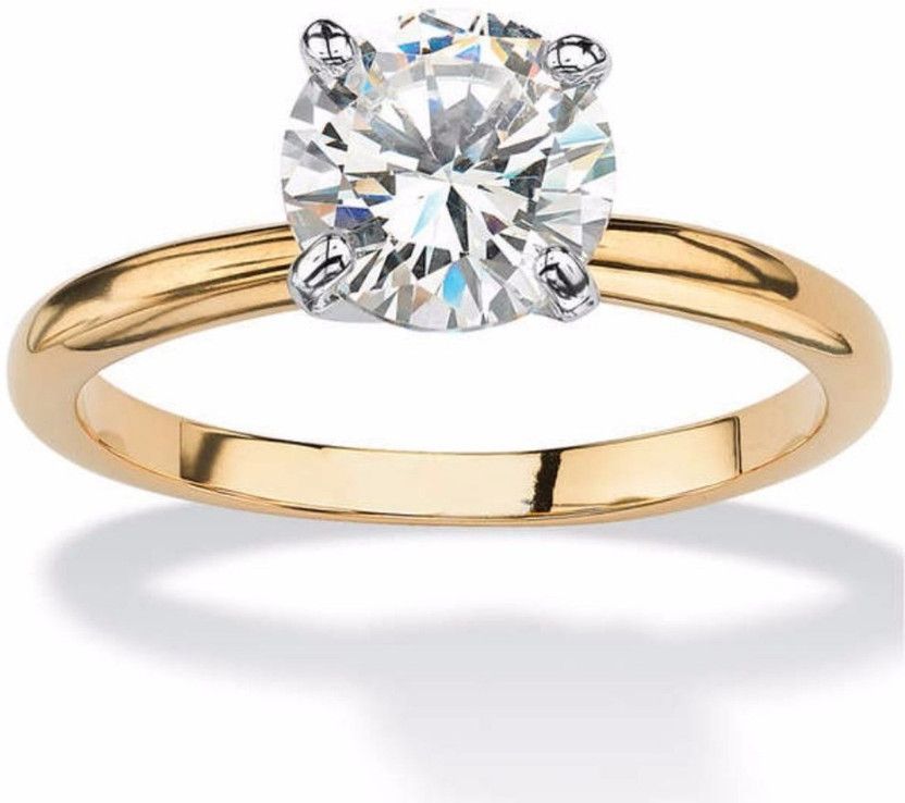 CUBIC ZERONIC Metal Cubic Zirconia Ring