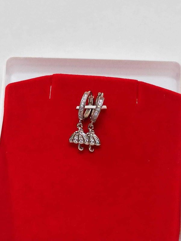 sterling silver earring Sterling Silver Hoop Earring