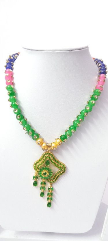 Gold-plated Plated Brass Necklace Set