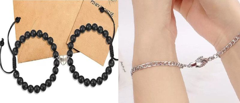 Dori, Stainless Steel Black, Silver Jewel Set  (Pack of 1)
