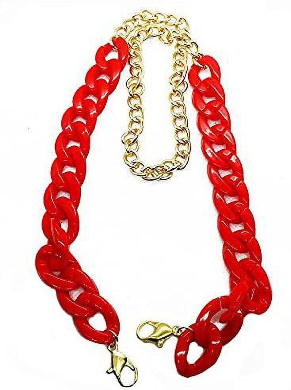 Face Mask Chain Lanyard || Lightweight Face Mask Saver Cord For Men & Women Gold-plated Plated Acrylic Chain Gold-plated Plated Plastic Chain