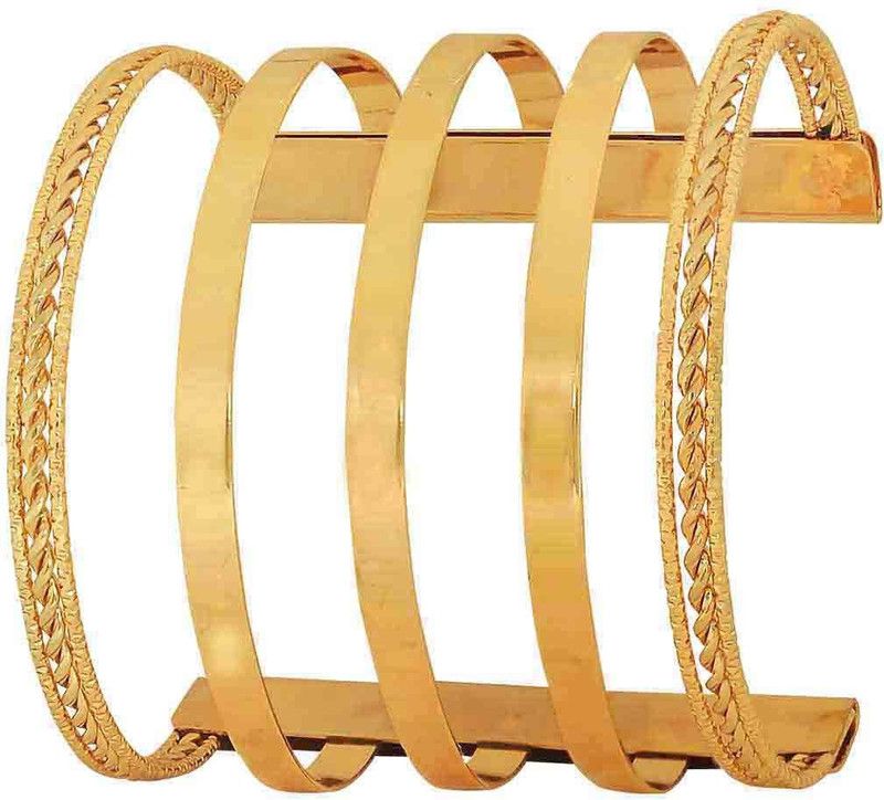 Brass Rhodium Cuff