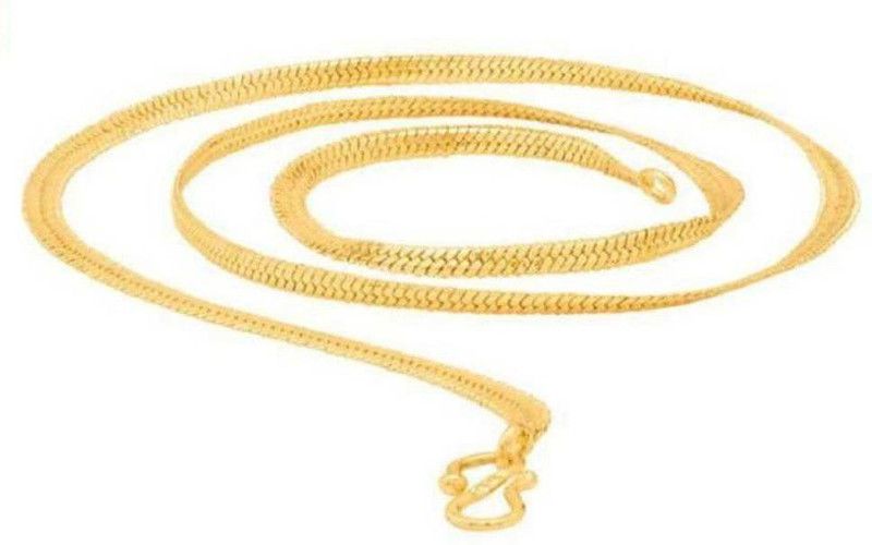 trending Style Golden Chain for Male/Female Silver Plated Wood Chain