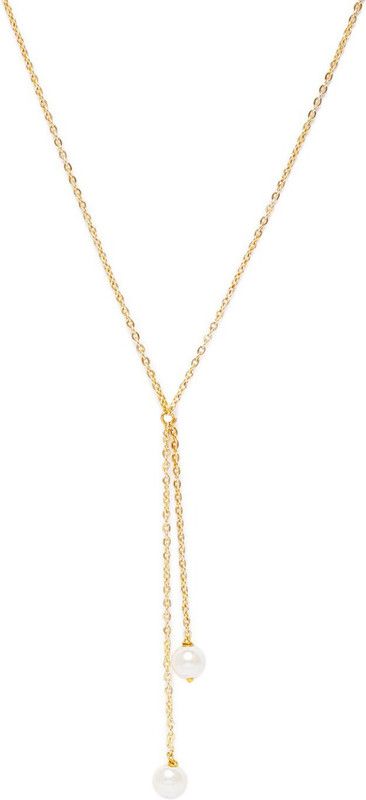 Party Bling Pearl Gold-plated Plated Alloy Chain