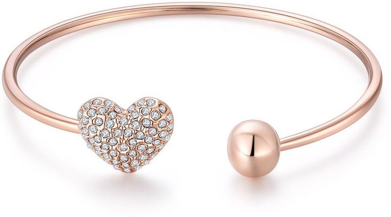Alloy Cubic Zirconia Copper Bracelet