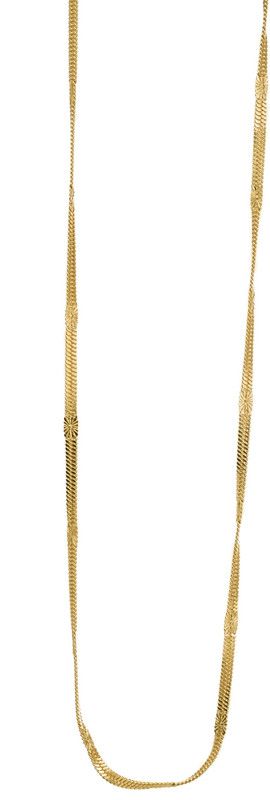 Gold Plated Designer Plain Alloy Chain Brass Plated Brass Chain