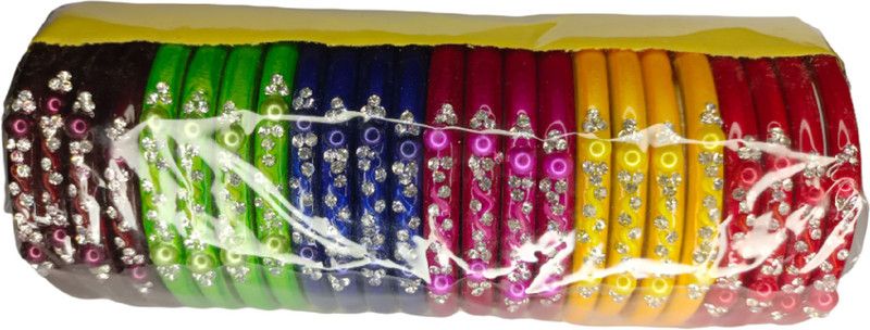 Glass Beads, Zircon Kada  (Pack of 24)