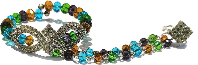 Metal Crystal Bracelet