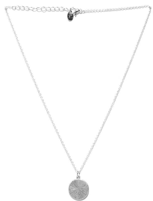 A J Necklaces Day Pendant Steel Necklace
