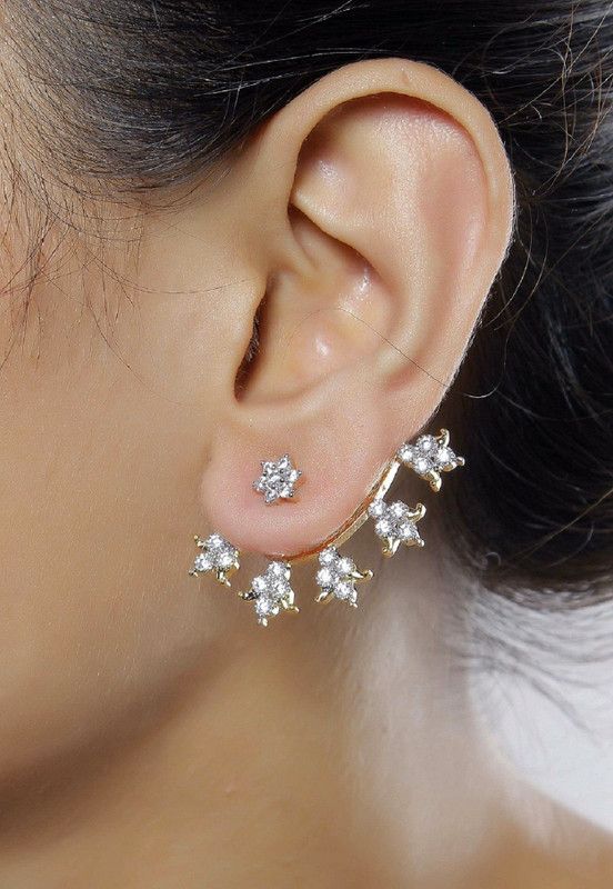 Earcuffs for Girls and Women Metal Cuff Earring