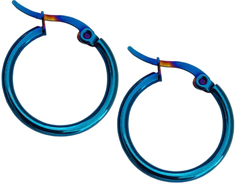 Christmas Gift Simple Bali Piercing Hoop Fashion Jewellery Earrings Metal Hoop Earring