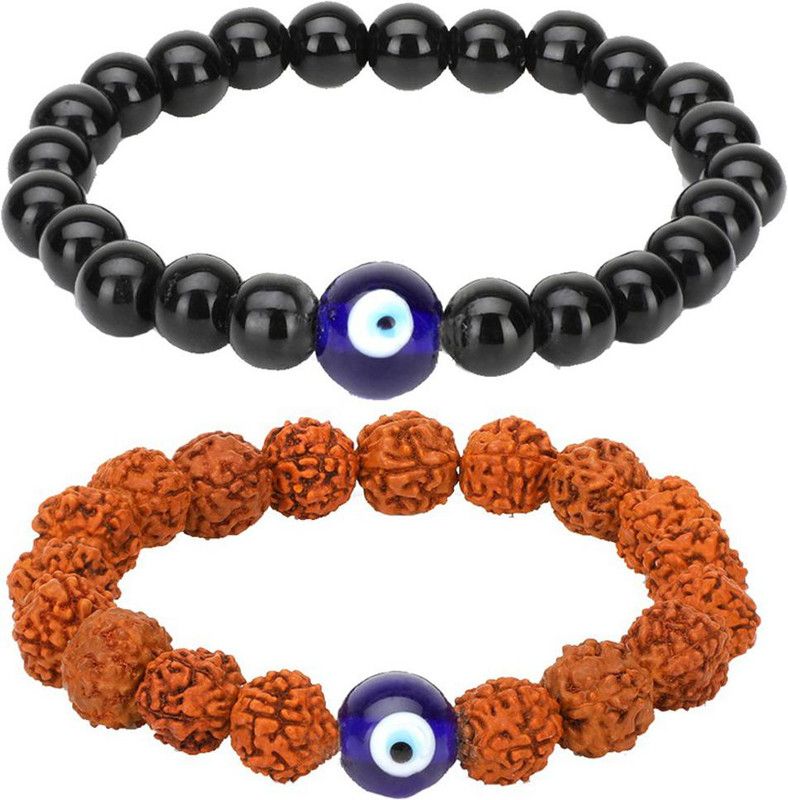 Metal Beads Bracelet Set  (Pack of 2)