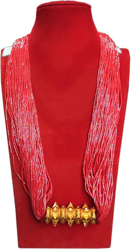 Beads Gold-plated Plated Stone Necklace